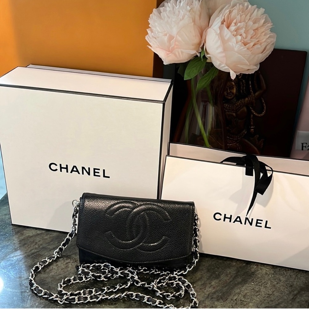 Authentic Chanel wallets, good used condition